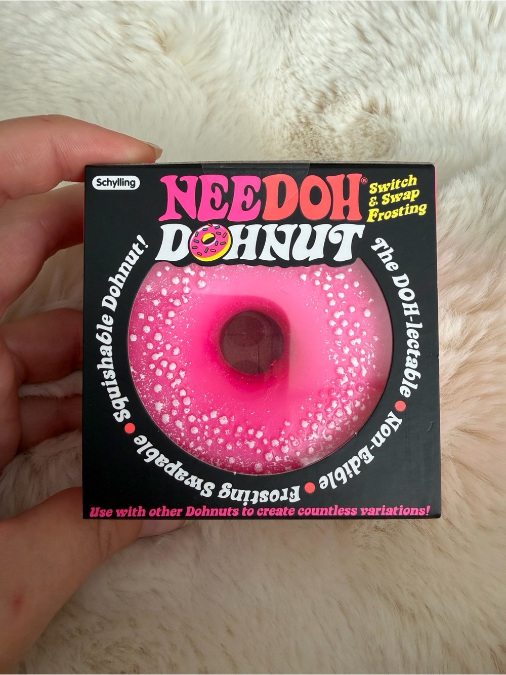 RARE & AUTHENTIC NEEDOH DOHNUT (Hot Pink)